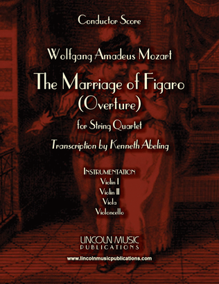 The Marriage of Figaro - Overture (for String Quartet)