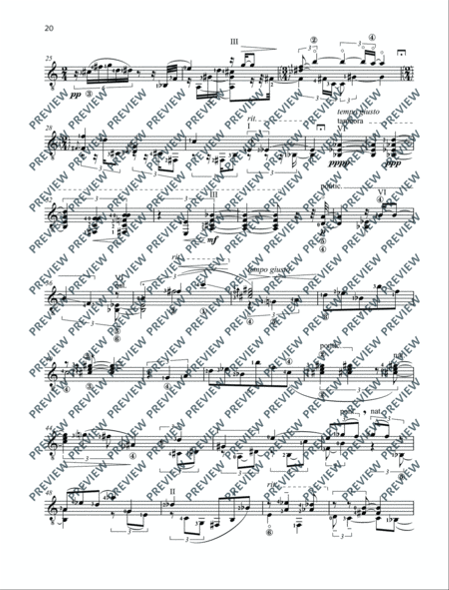 Royal Winter Music Guitar scores gallery preview page 21