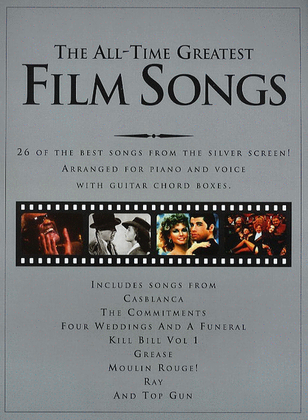 Book cover for All Time Greatest Film Songs