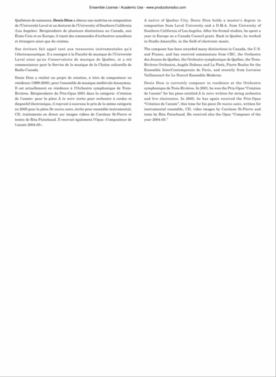Les Amantures String Orchestra scores gallery preview page 2