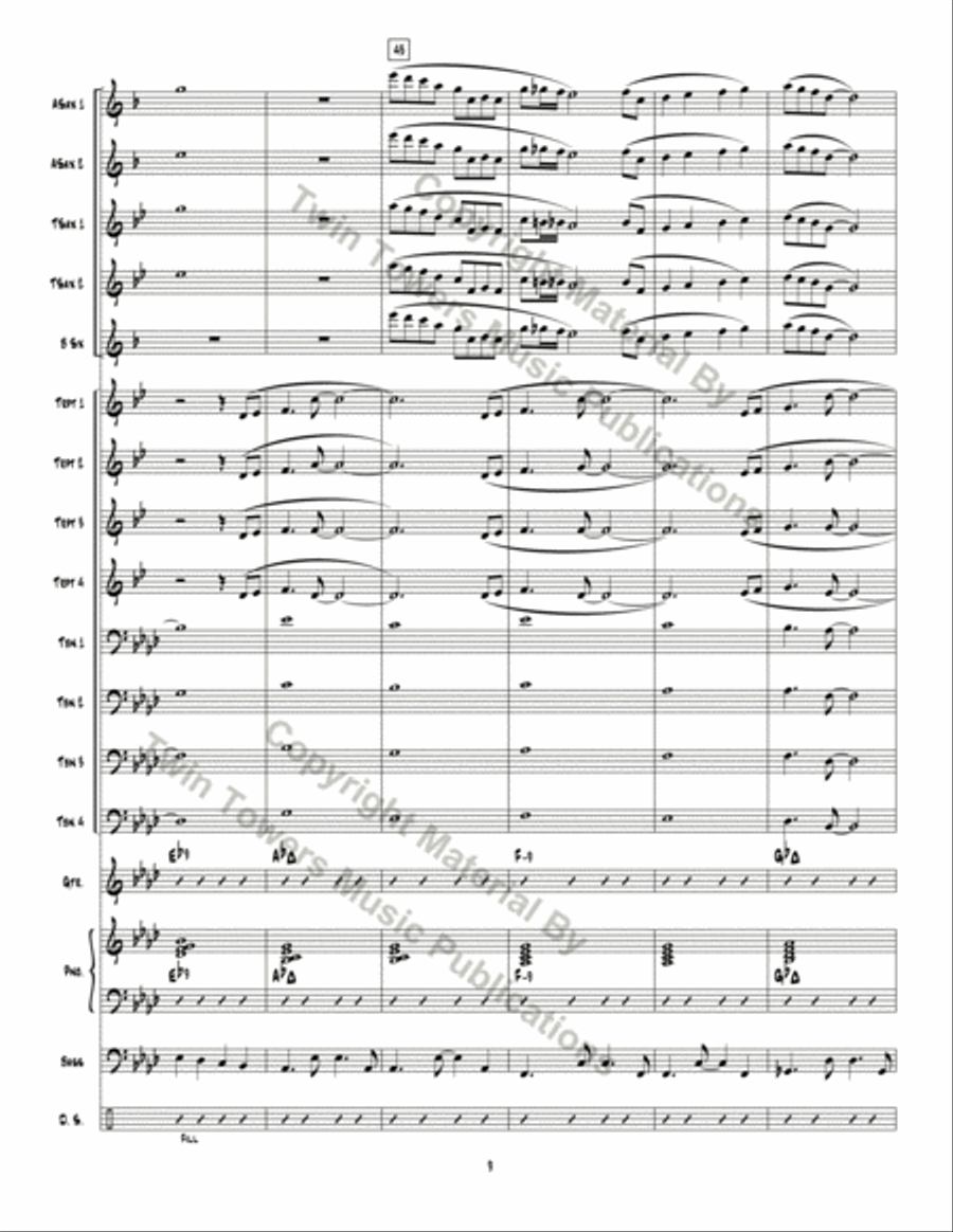 Captiva Island Jazz Ensemble scores gallery preview page 10