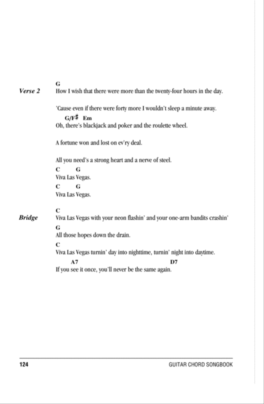Viva Las Vegas Acoustic Guitar scores gallery preview page 2