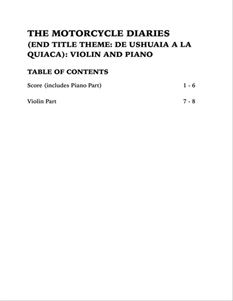 De Ushuaia A La Quica Violin Solo scores gallery preview page 4