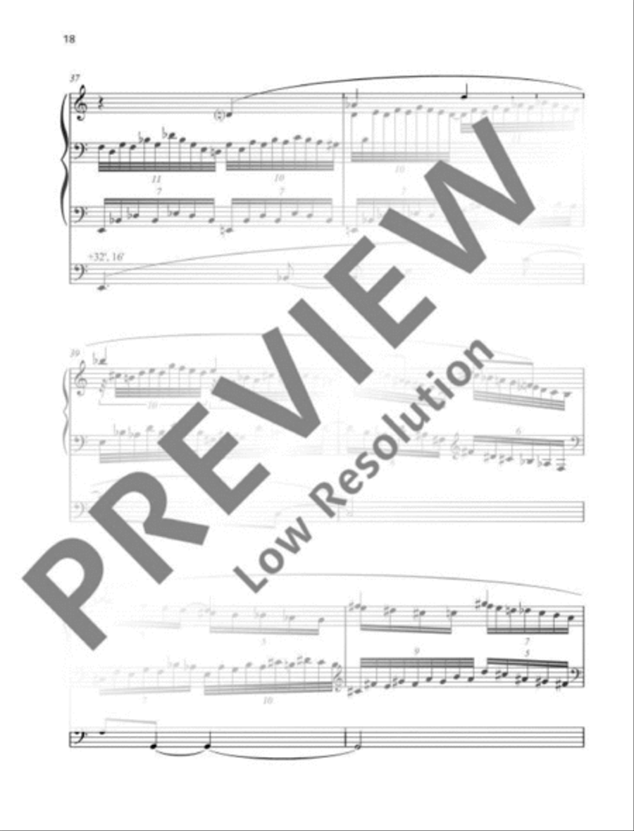 Instants Instants Organ scores gallery preview page 19