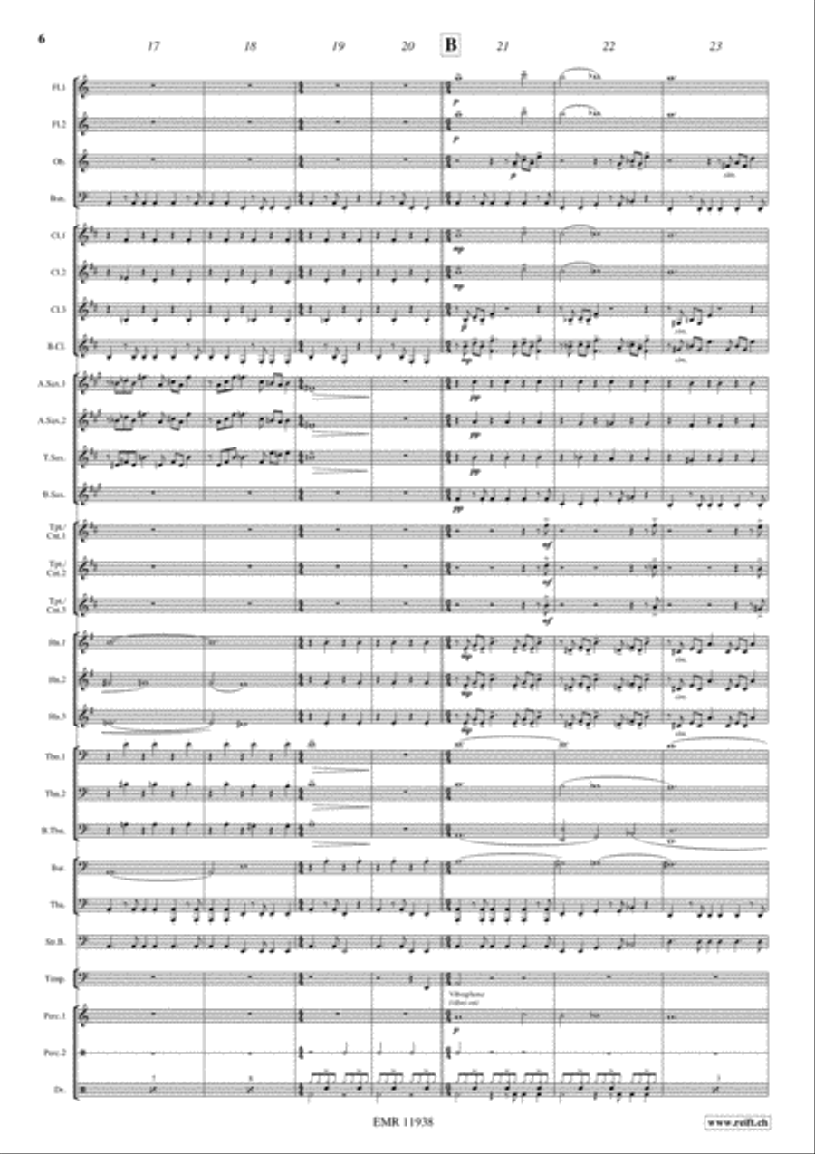 The Sicilian Clan Concert Band scores gallery preview page 7