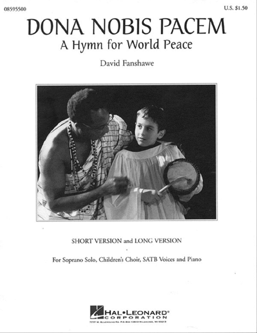 Dona Nobis Pacem 4-Part scores gallery preview page 1
