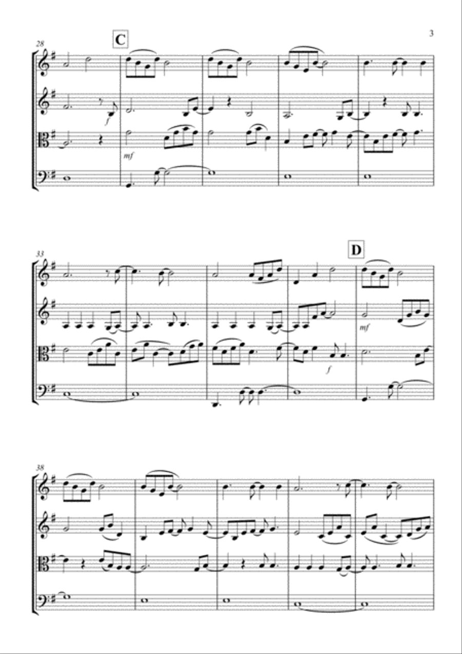 All Of Me String Quartet scores gallery preview page 3