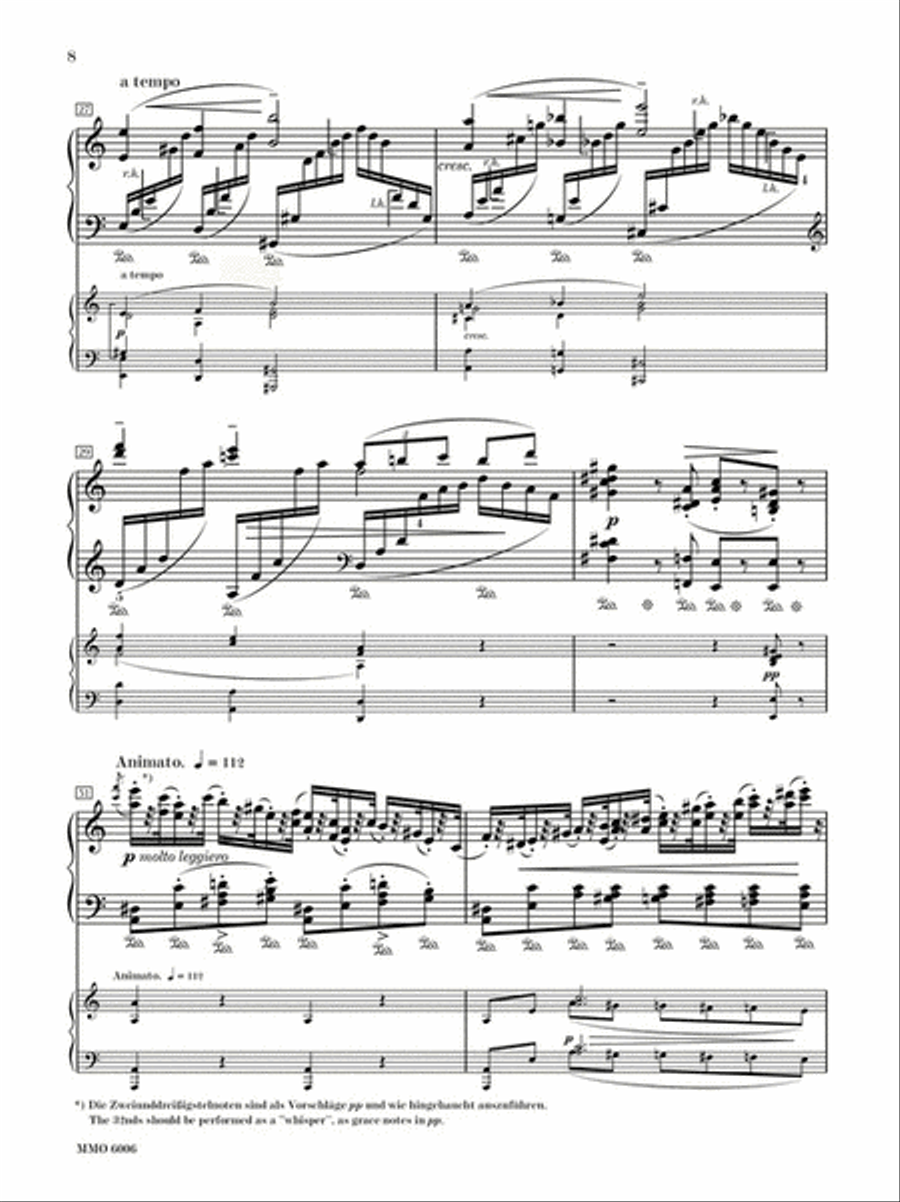 Grieg – Piano Concerto in A Minor, Op. 16 Piano Solo scores gallery preview page 5