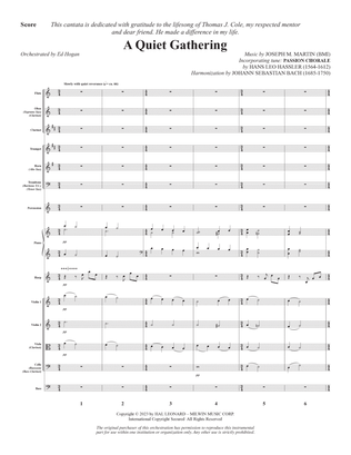 Book cover for From Silence To Song - Full Score
