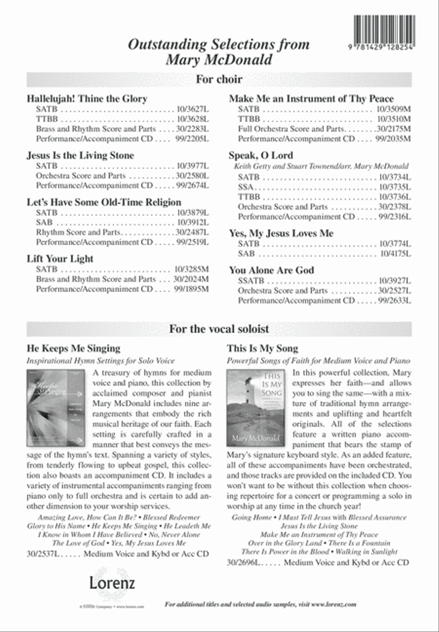 A Servant's Heart 4-Part scores gallery preview page 12