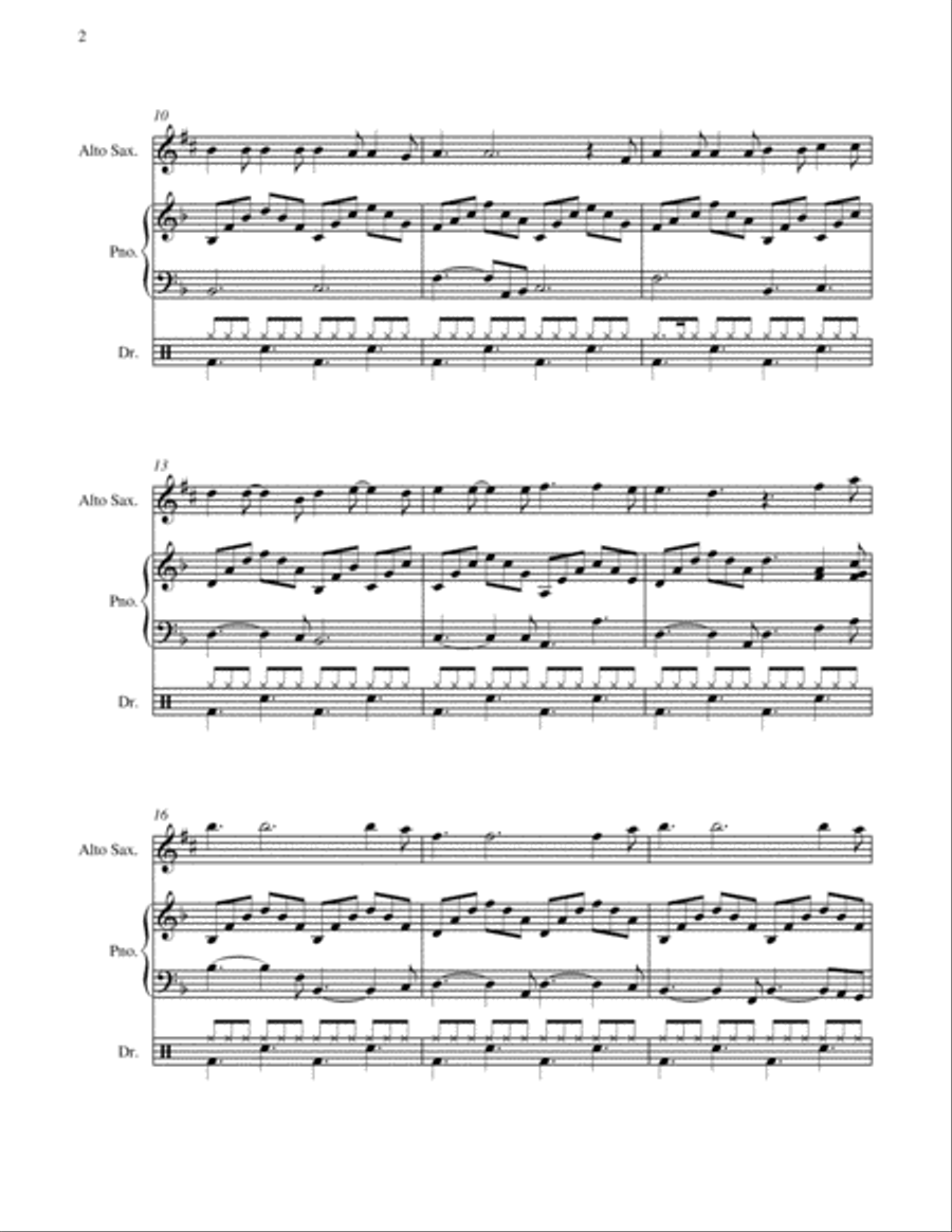 Hallelujah Small Ensemble scores gallery preview page 5