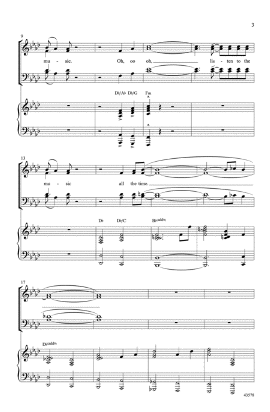 Listen to the Music Choir scores gallery preview page 2
