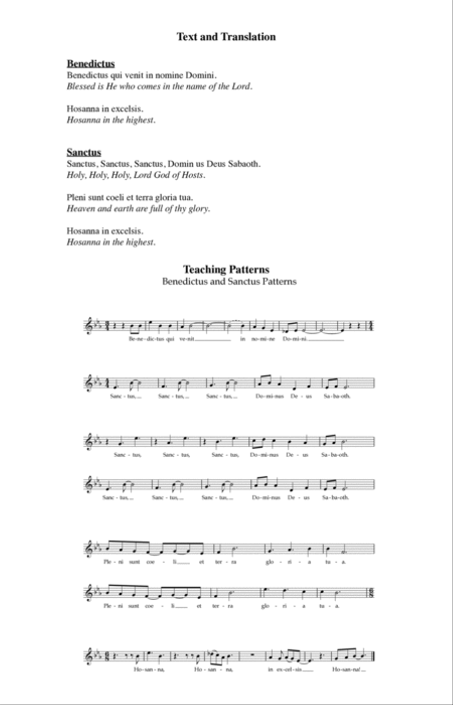 Benedictus & Sanctus (from Missa Brevis) SSAA scores gallery preview page 15
