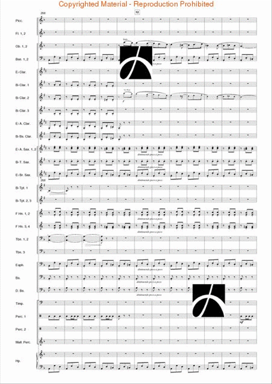 Carmen Suite Carmen Suite Concert Band scores gallery preview page 27