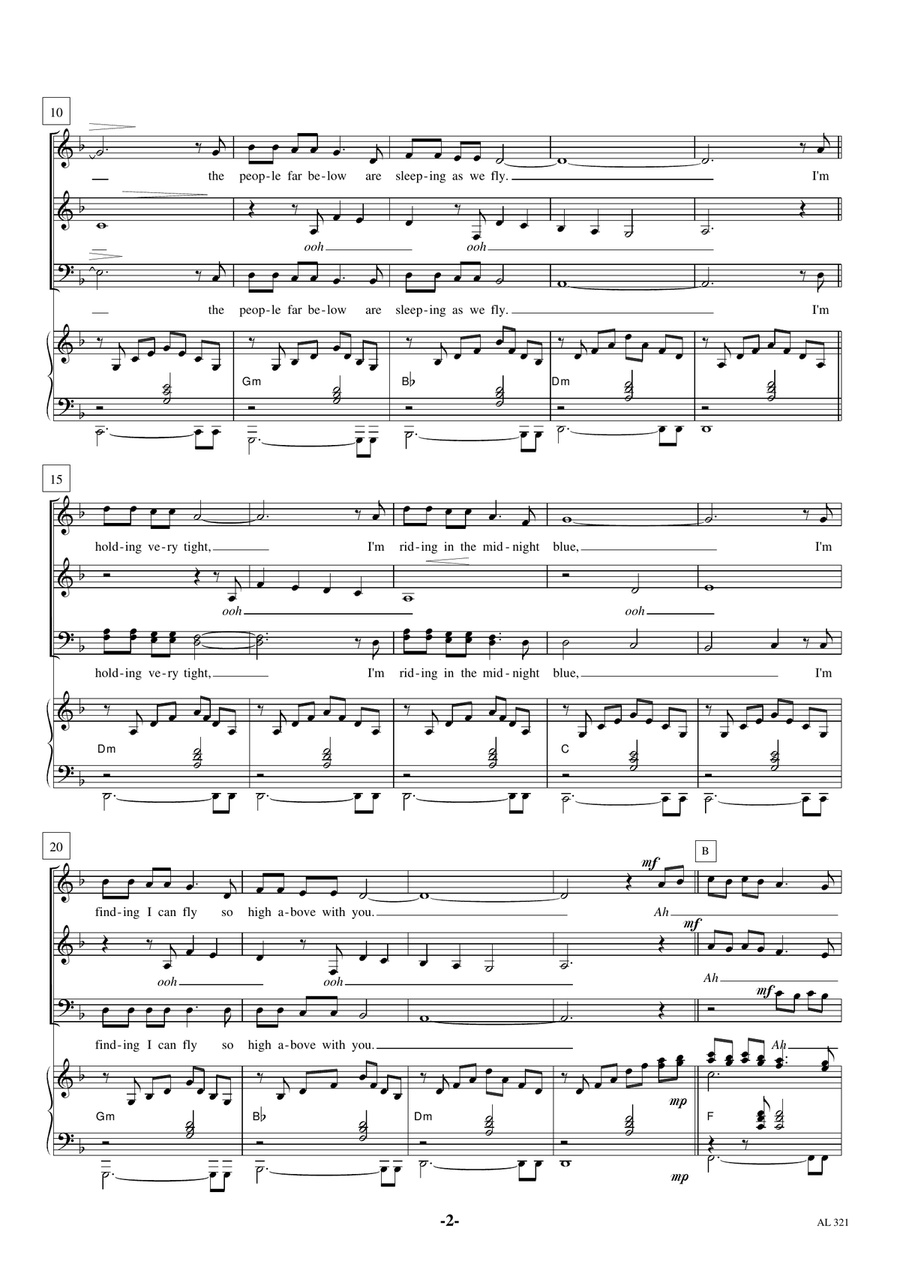 Walking In The Air 3-Part scores gallery preview page 2