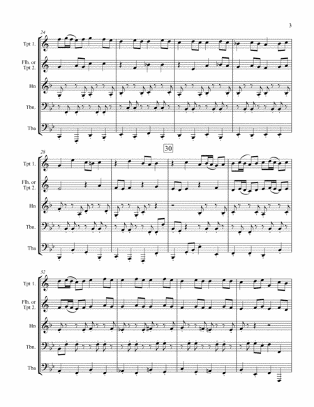 Duetto from Cantata 78 for Brass Quintet image number null