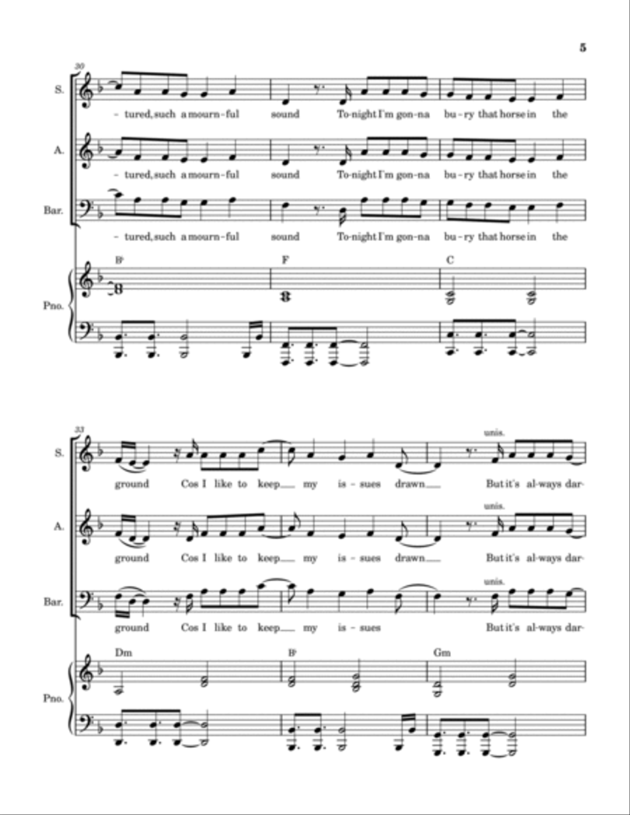Shake It Out Shake It Out 3-Part scores gallery preview page 5