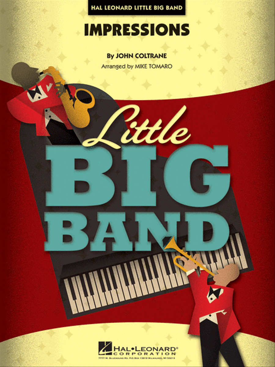 Impressions Big Band scores gallery preview page 1