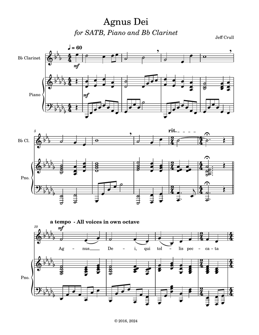 Book cover for Agnus Dei