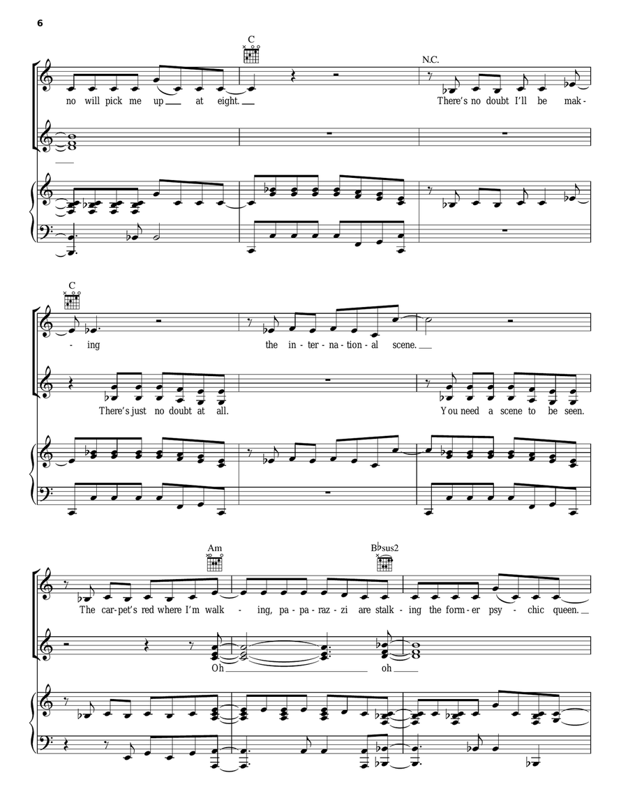 I'm Outta Here I'm Outta Here Guitar scores gallery preview page 6