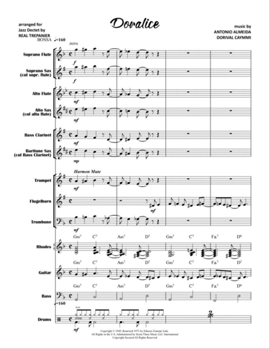 Doralice Jazz Ensemble scores gallery preview page 2