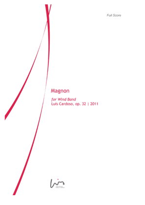 Book cover for Magnon (for Concert Band)