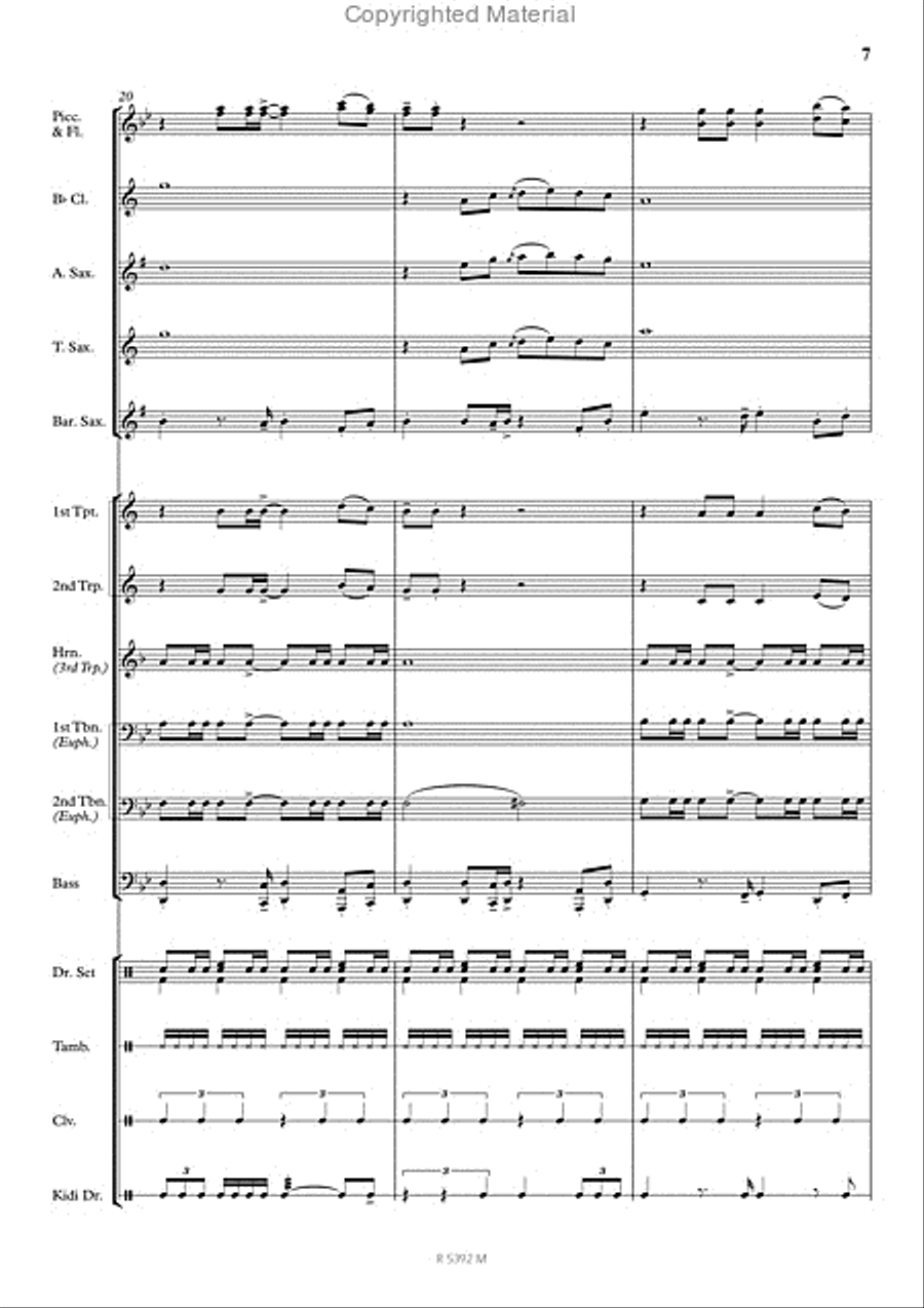 A.I.E A.I.E Concert Band scores gallery preview page 8