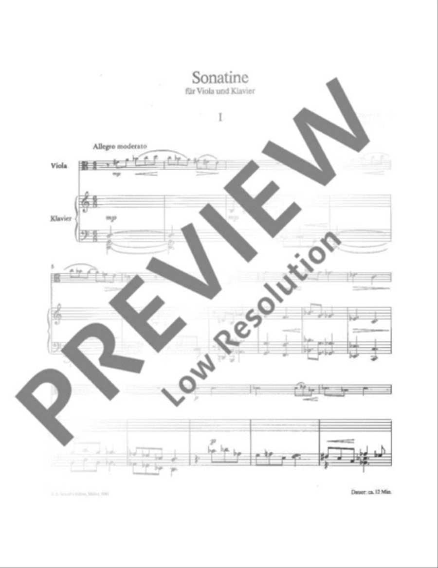 Sonatina Sonatina Piano Accompaniment scores gallery preview page 3