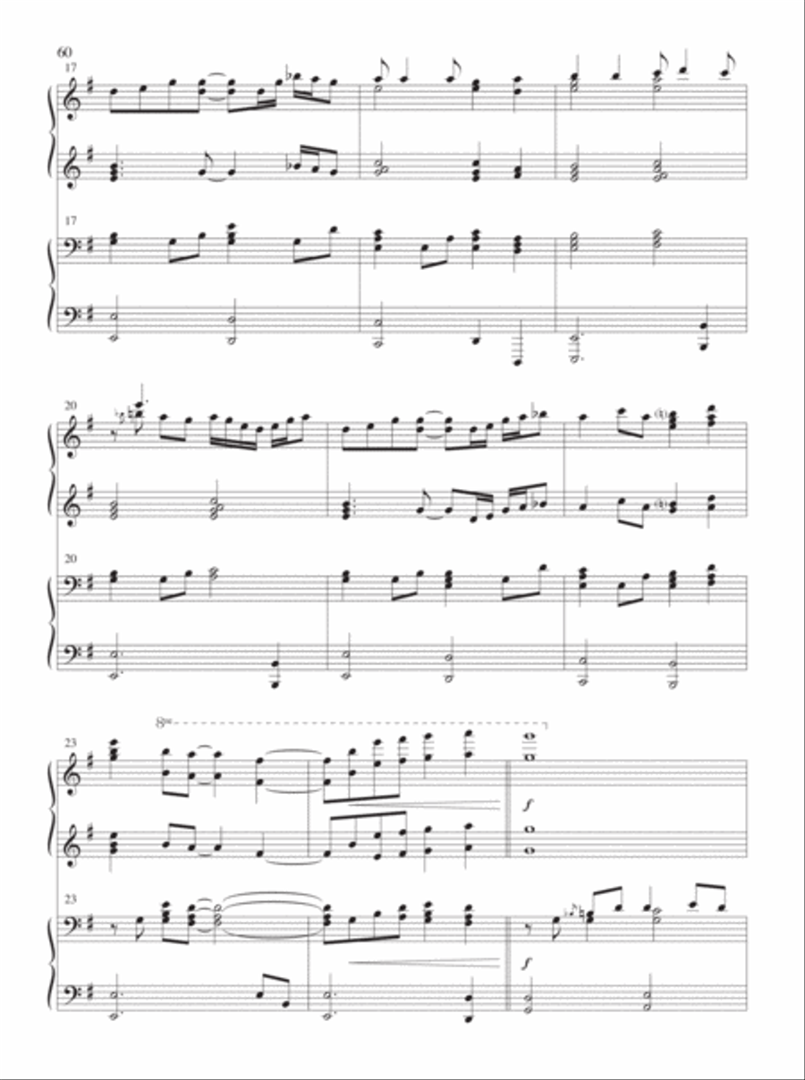4-Hands for Christmas Piano Duet scores gallery preview page 11