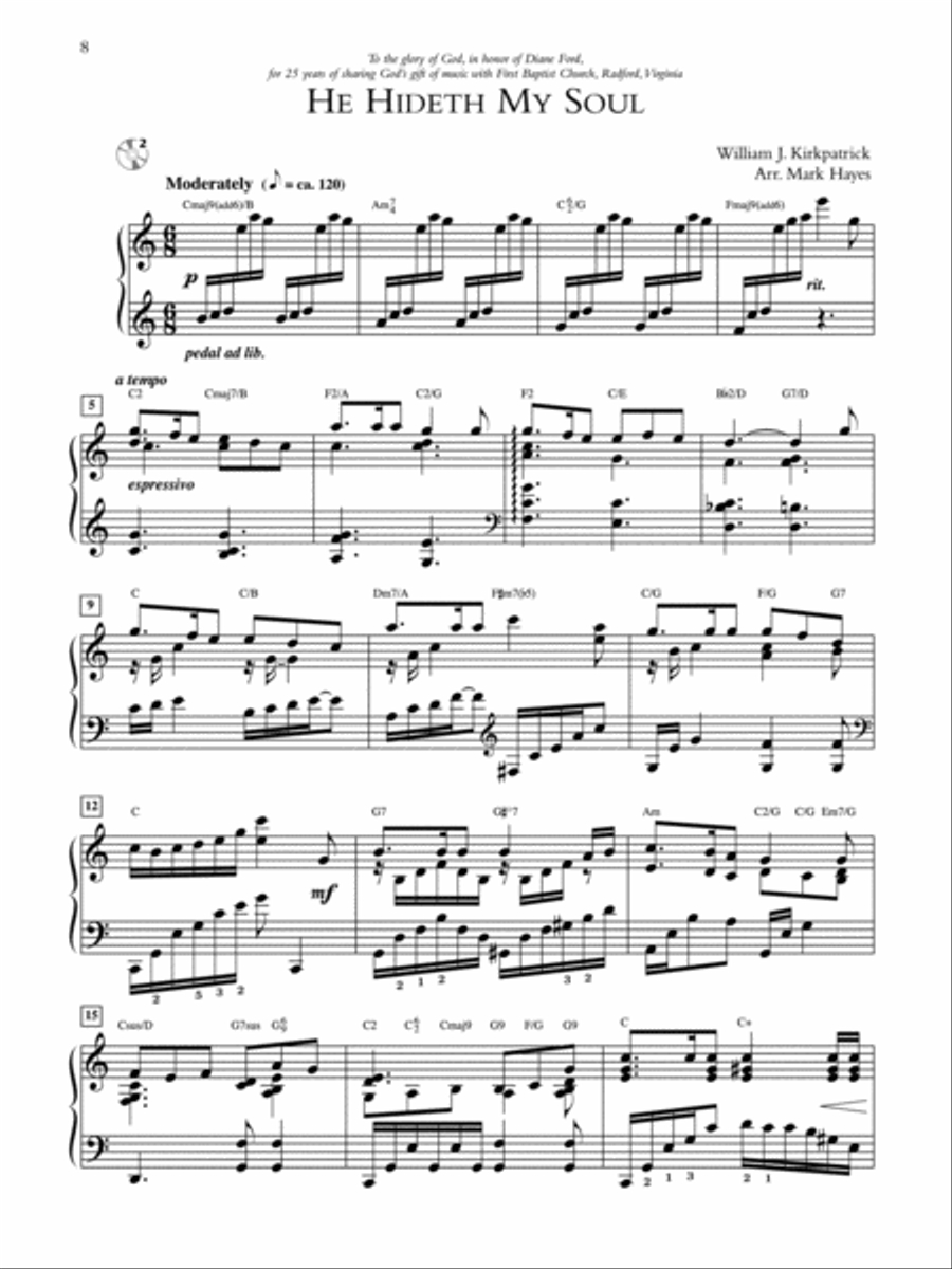 Gospel Classics Piano Solo scores gallery preview page 5