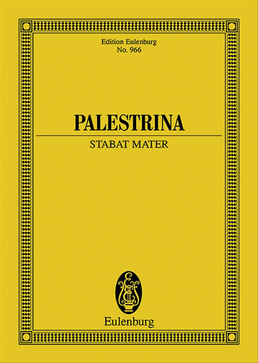 Stabat mater 4-Part scores gallery preview page 1