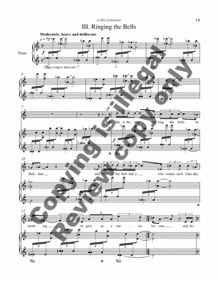 Sexton Songs (Piano/Vocal Score) image number null