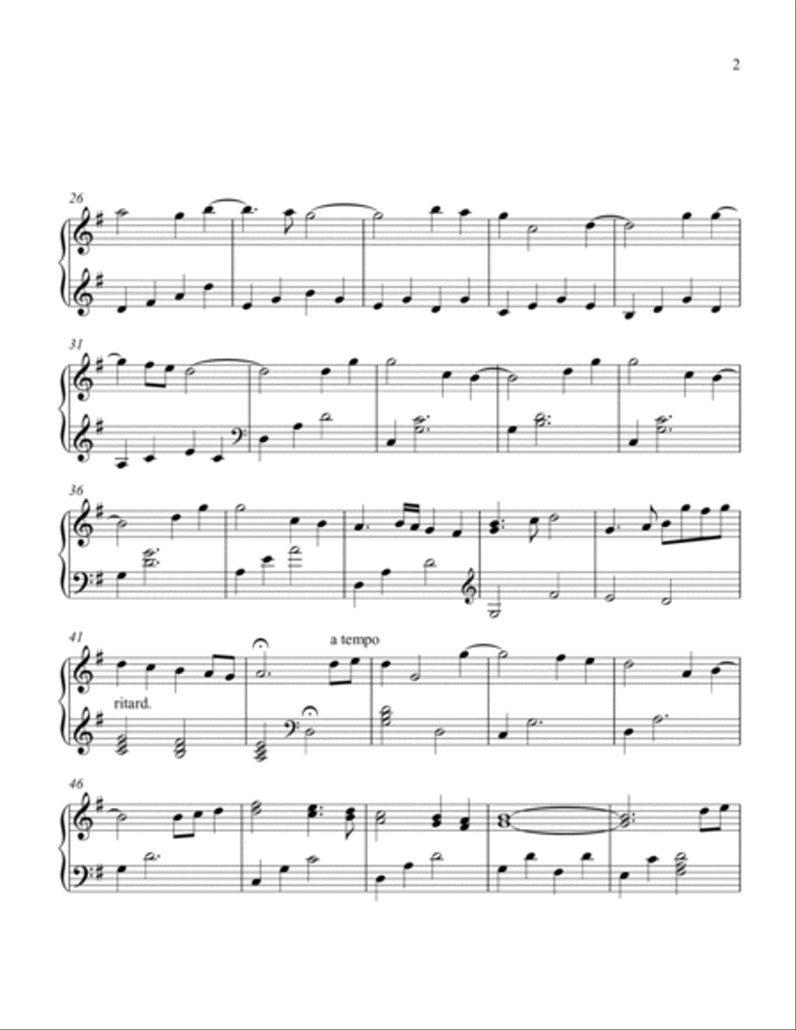 From A Distance Lap Harp scores gallery preview page 3