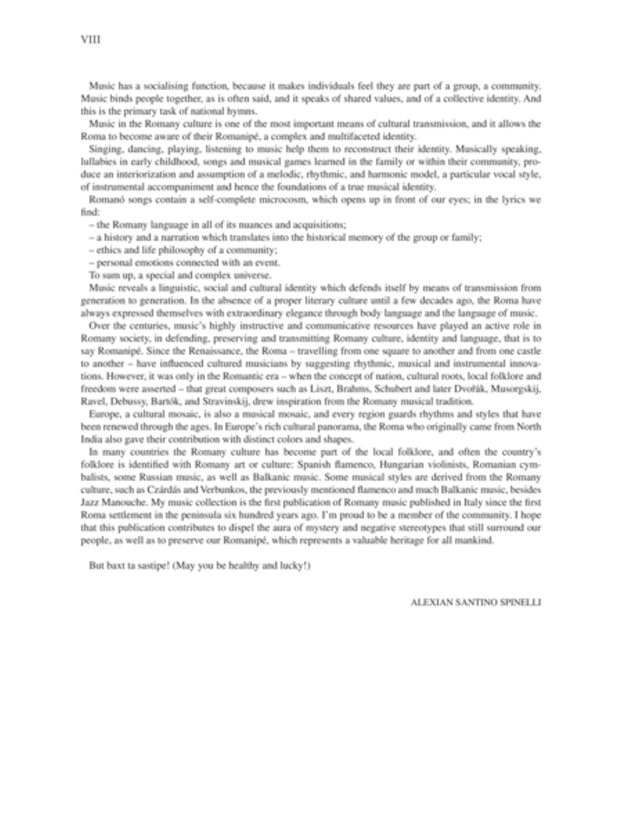 Romanó Drom (Romany Caravan) for Accordion, Voice and Orchestra Orchestra scores gallery preview page 6