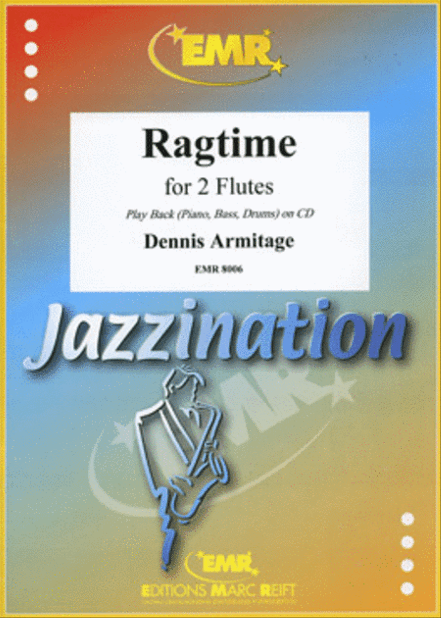 Ragtime Flute Duet scores gallery preview page 1