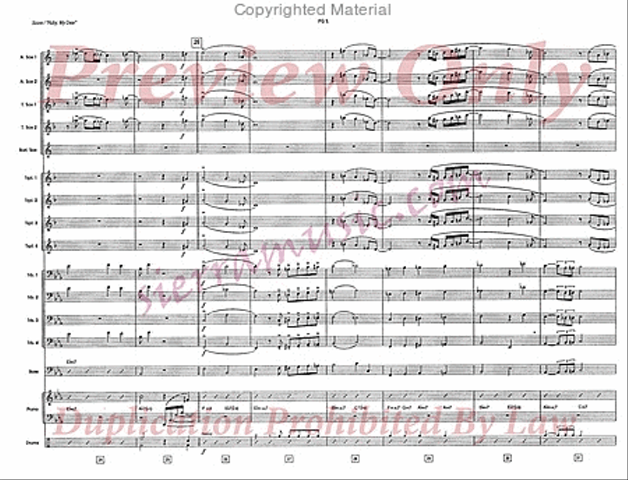 Ruby, My Dear Ruby, My Dear Big Band scores gallery preview page 6