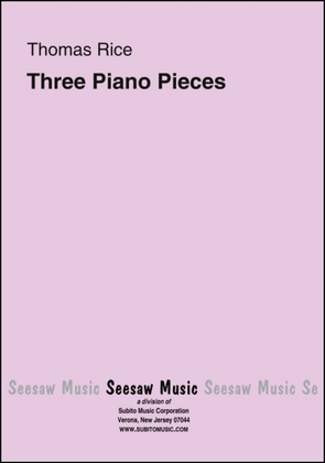 Three Piano Pieces