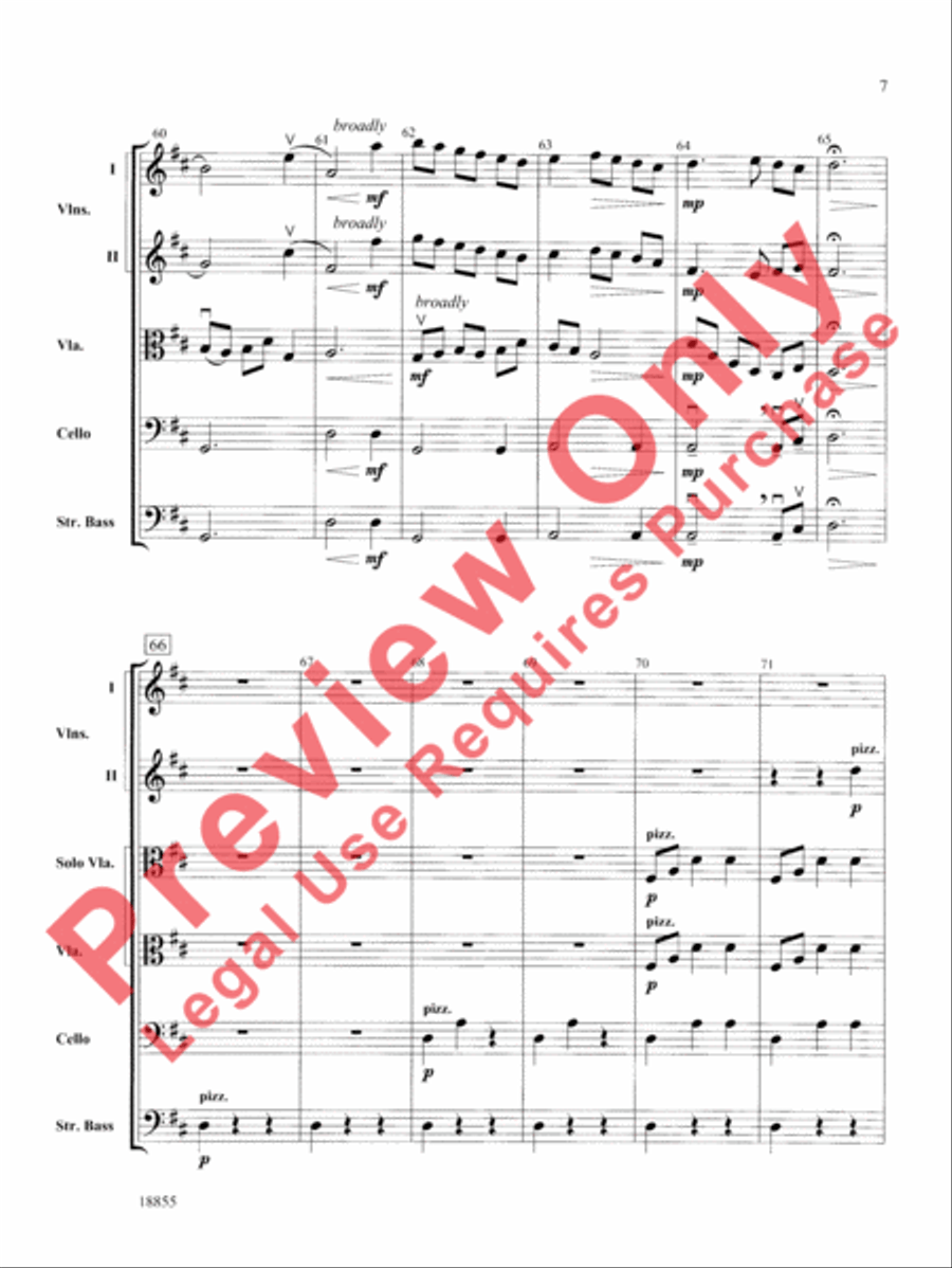 Sheebeg and Sheemore String Orchestra scores gallery preview page 8