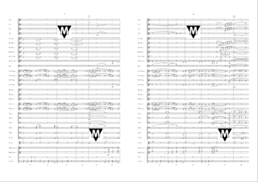 Ich war noch niemals in New York Concert Band scores gallery preview page 3