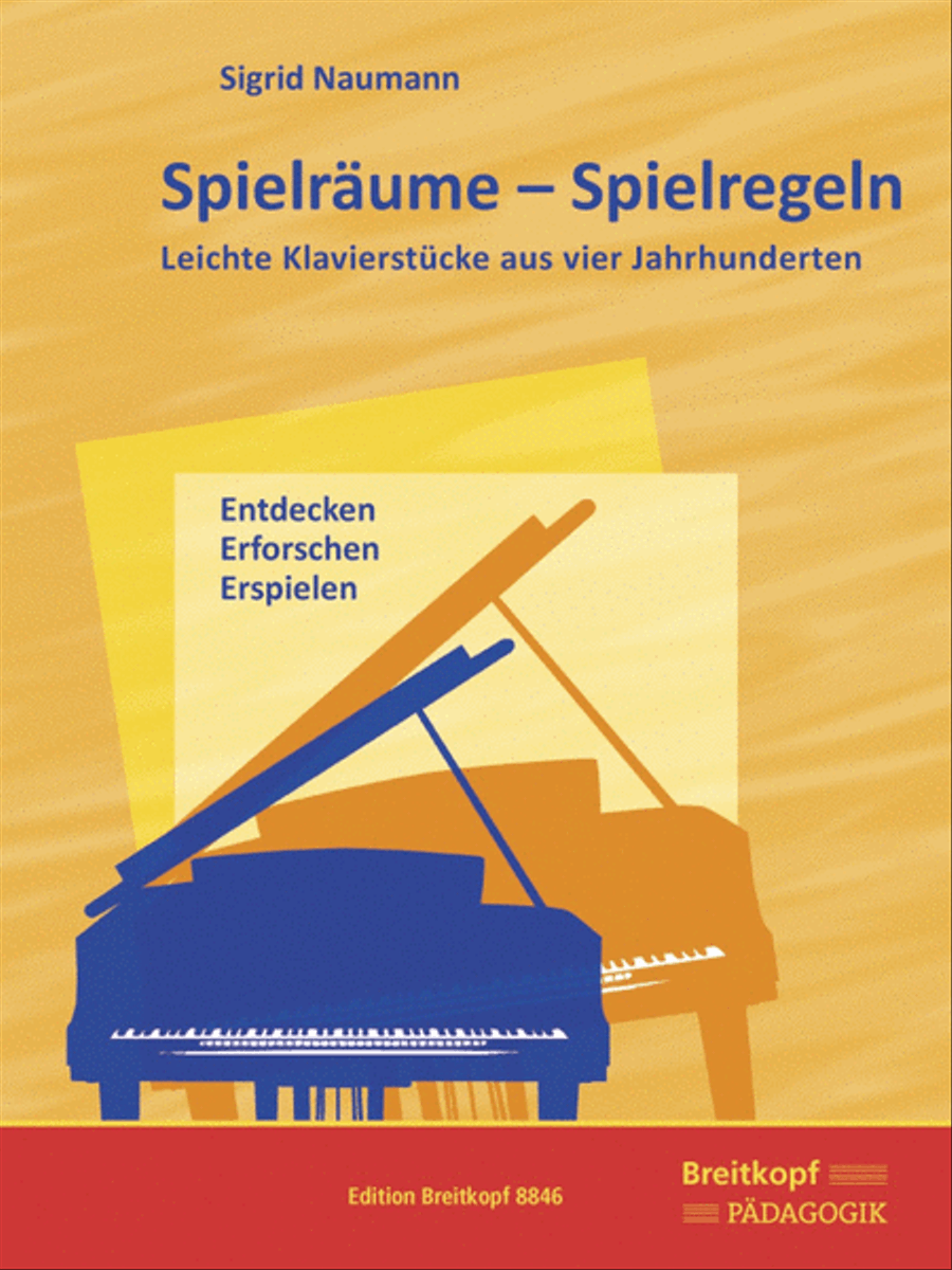 Spielräume – Spielregeln Easy Piano scores gallery preview page 1