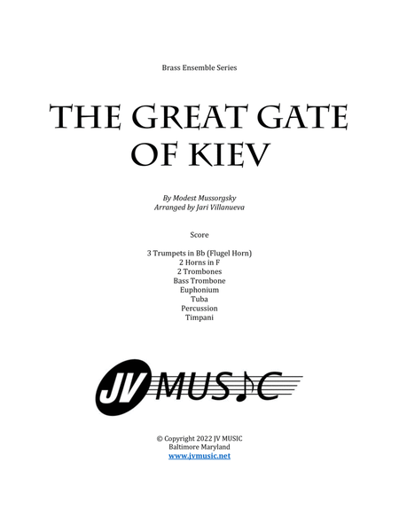 The Great Gate of Kiev for Brass Ensemble image number null
