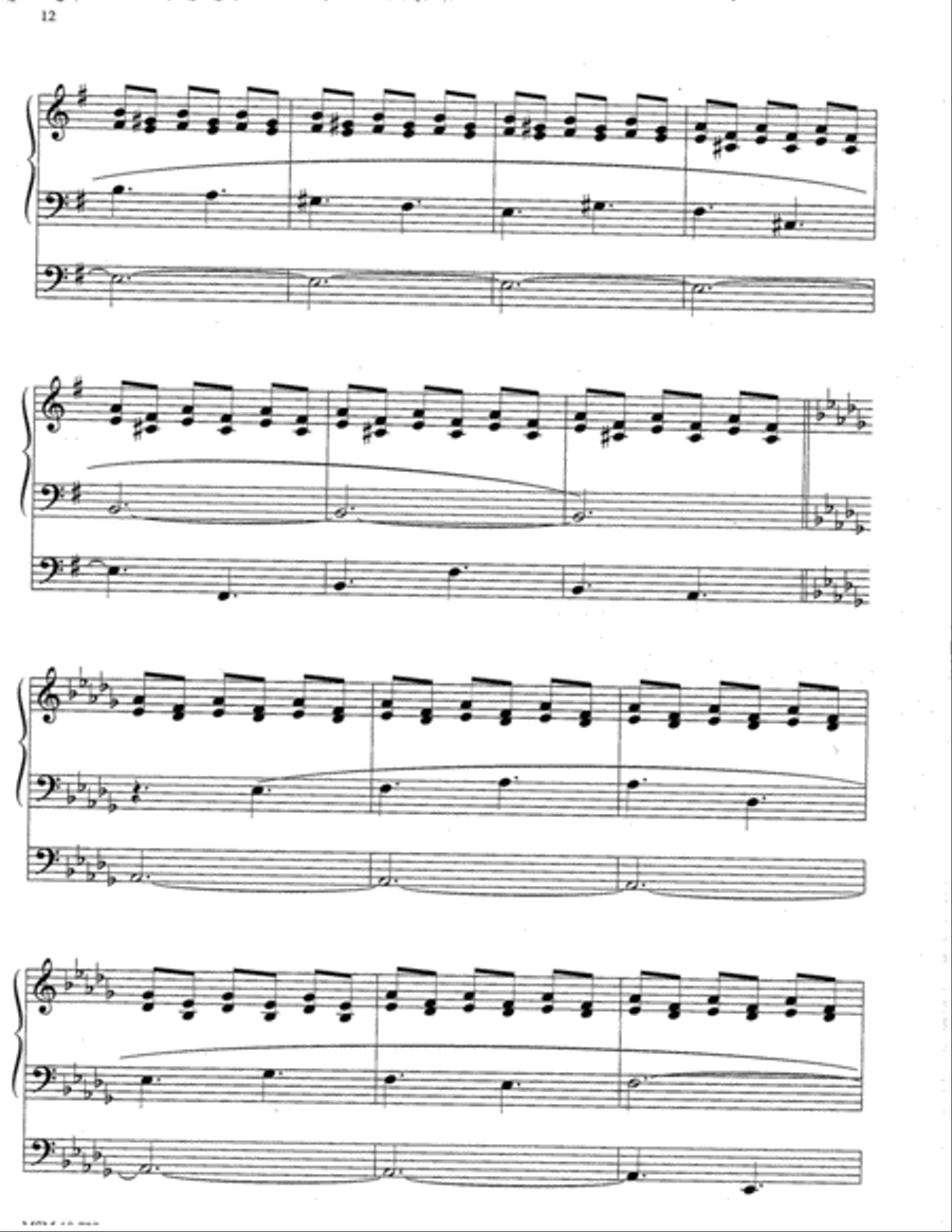 Engelberg (Theme & Variations) Organ scores gallery preview page 4