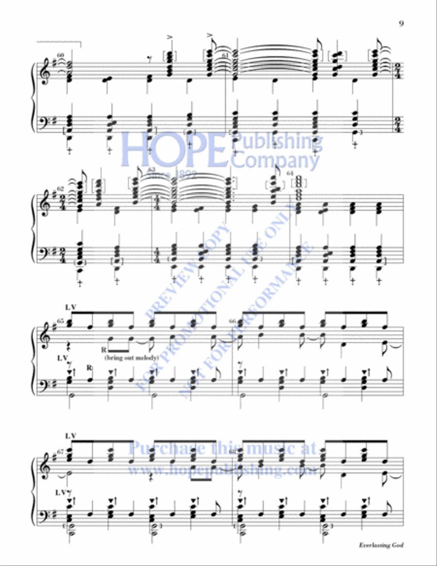 Everlasting God 5-Octaves scores gallery preview page 9