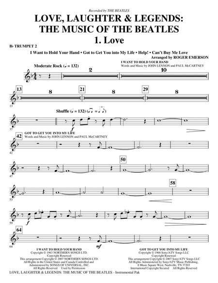 Love, Laughter & Legends - Bb Trumpet 2