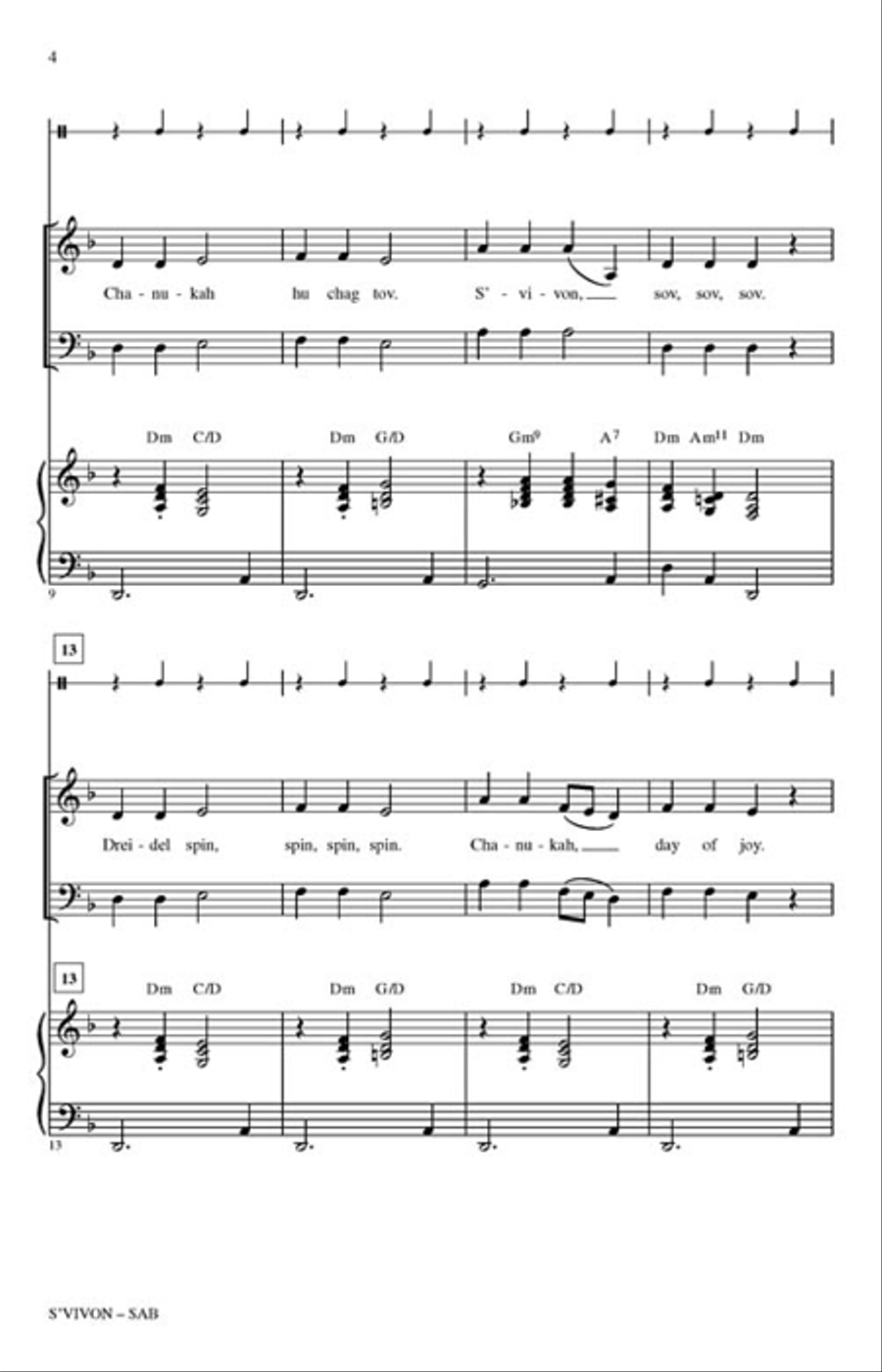 S'vivon (Dreidel Spin) Choir scores gallery preview page 3
