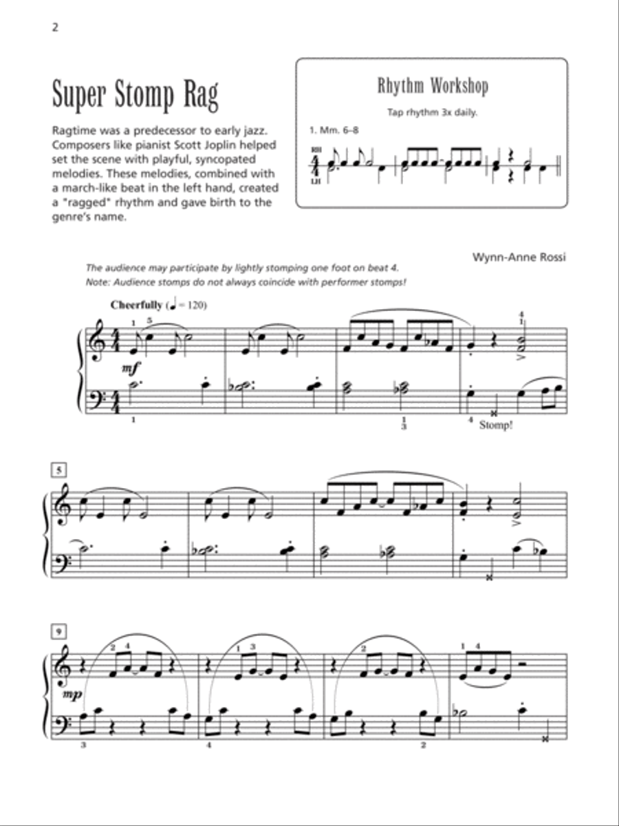 Jazzin' Americana Books 1-4 (Value Pack) Easy Piano scores gallery preview page 2