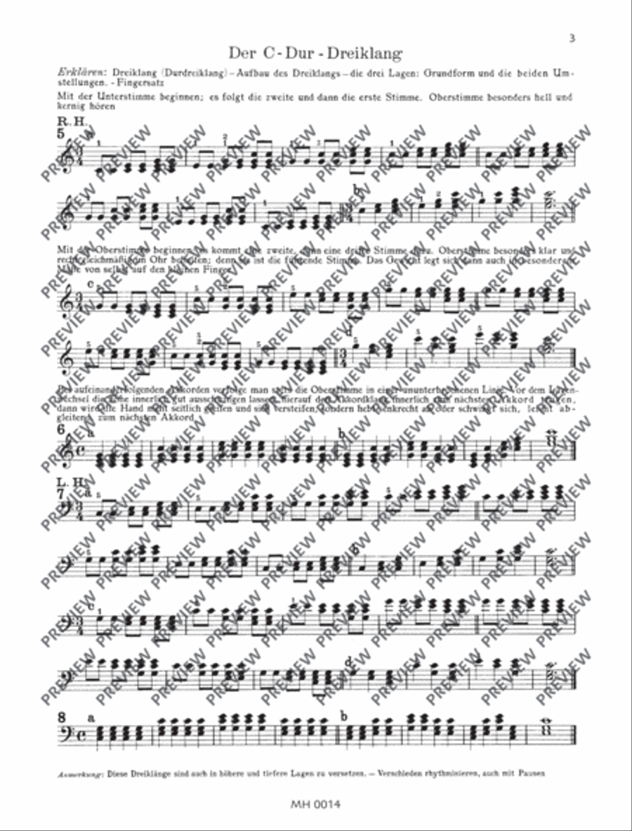 Das innere Hören Piano Method scores gallery preview page 8