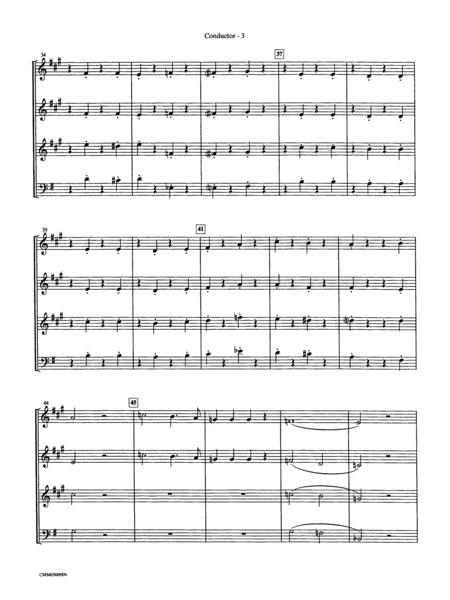 The Polar Express: A Choral Medley: Score