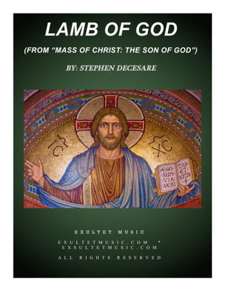 Book cover for Lamb Of God (from "Mass Of Christ: the Son of God")