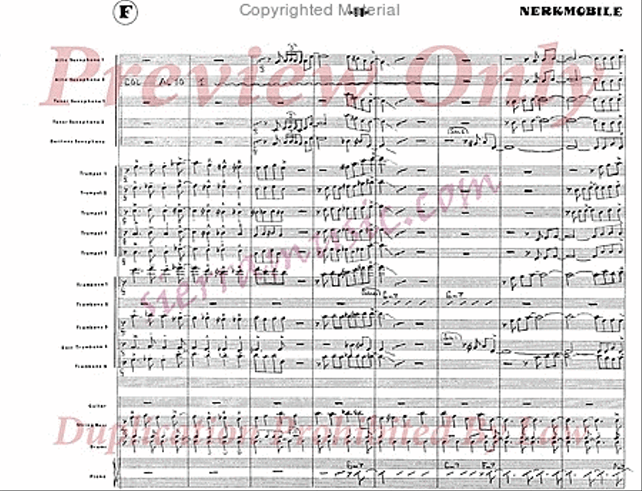 Nerkmobile Nerkmobile Jazz Ensemble scores gallery preview page 12